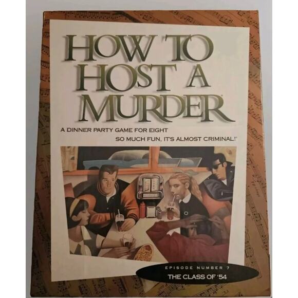 How To Host A Murder Game Number 7 The Class of '54, Complete - Picture 1 of 5